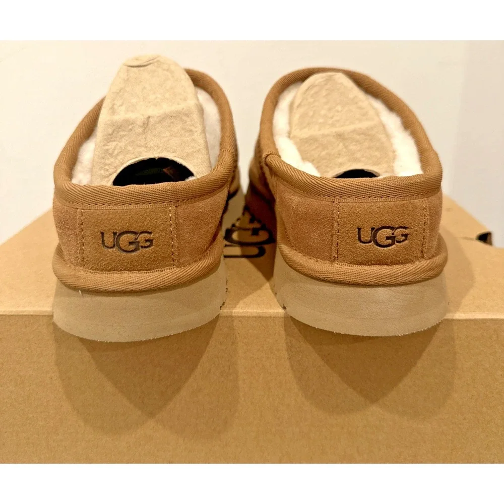UGG Youth Size 6/ EU 38 Bea Mary Jane‎ Chunky Platform Mules Chestnut Authentic